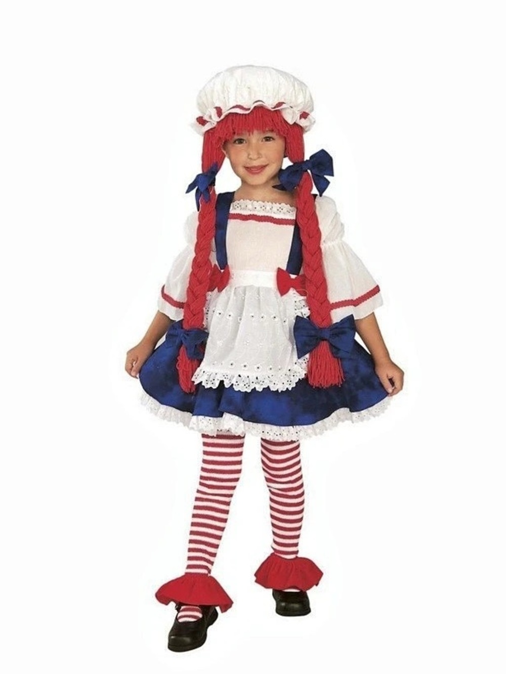 Rubie's Yarn Babies Rag Doll Girl Crossplay Halloween Costume Girls Size Small